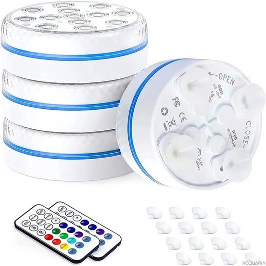 Luces LED RGB con mando