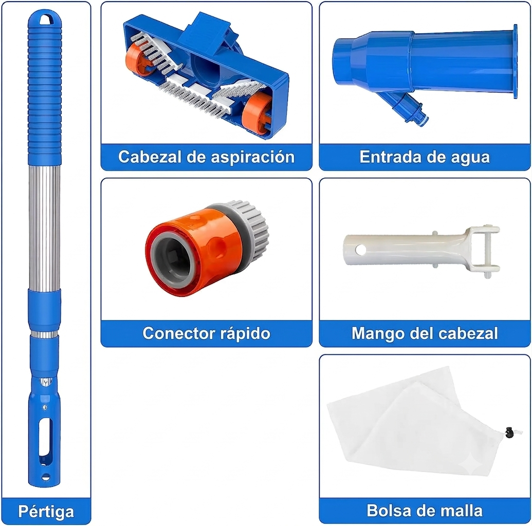 Limpiafondos manual K-1060