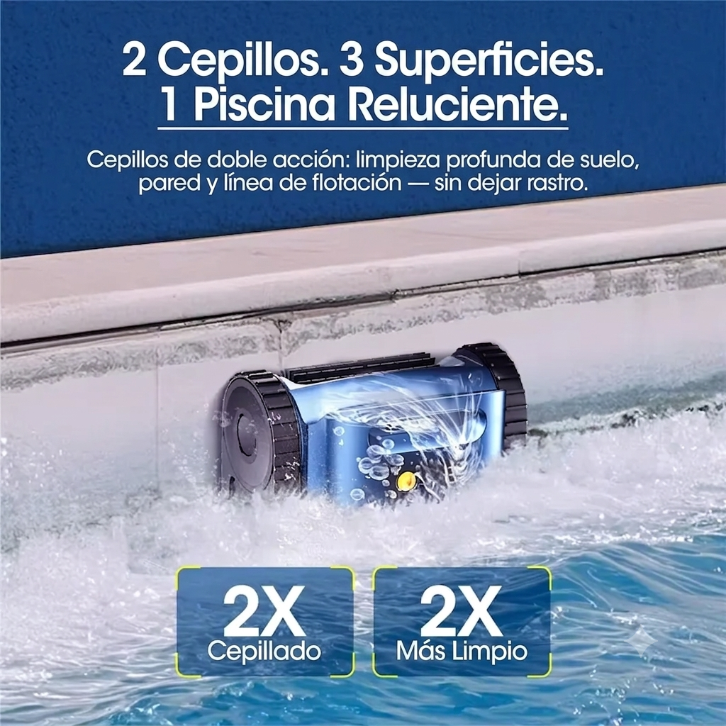 Acquaria SAT 25 Pro — Fondo y paredes