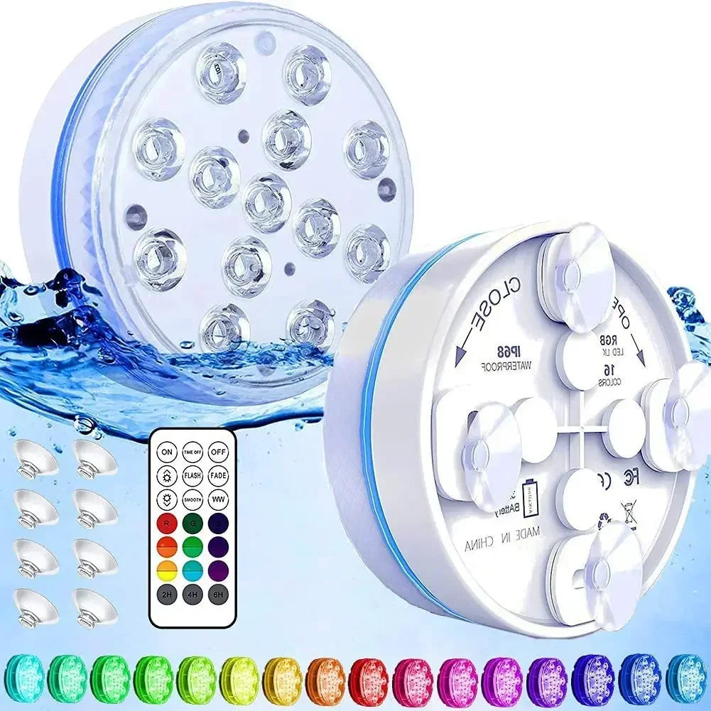Luces LED RGB con mando