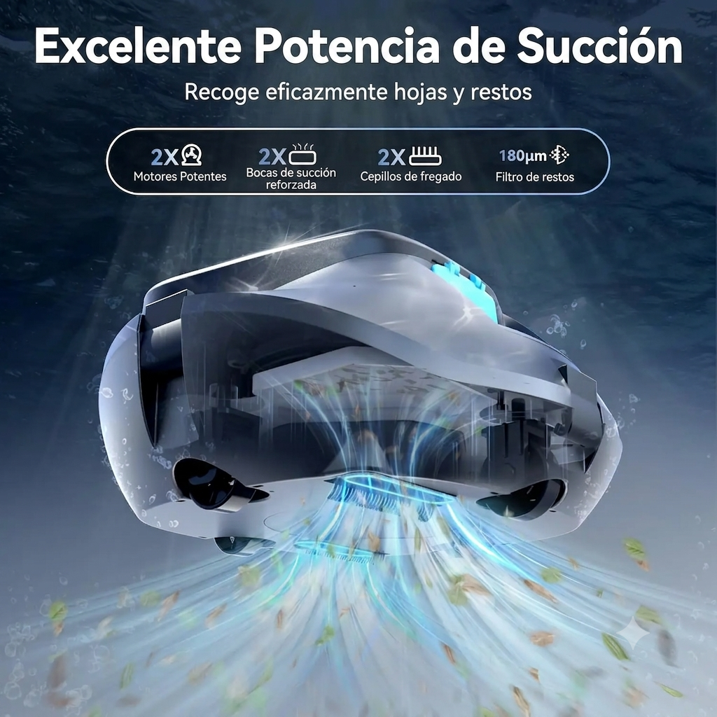 Acquaria A1 — Limpiafondos esencial